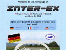 Tablet Screenshot of inter-ex.com